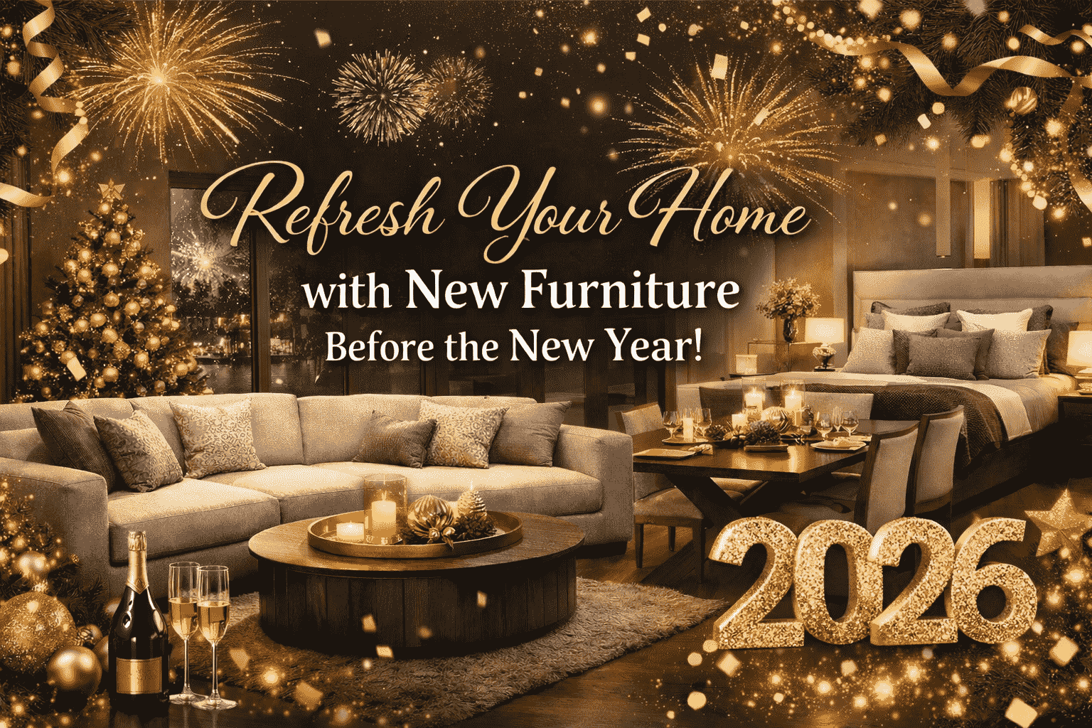 Refresh Your Home with New Furniture Before the New Year
